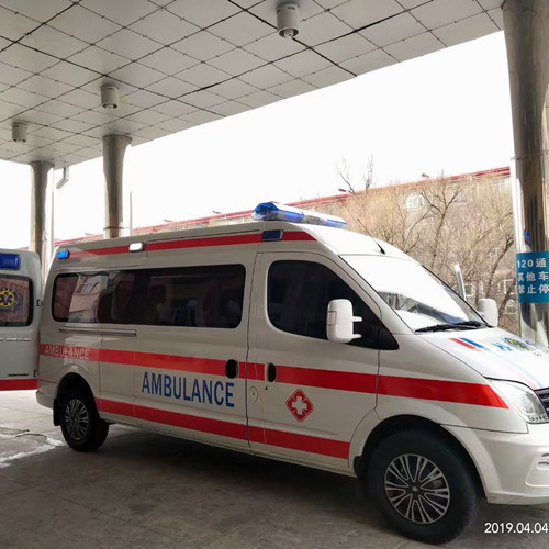 牡丹江救护车出租服务案例2